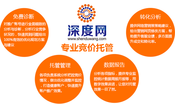 深度網(wǎng)專業(yè)的競價(jià)托管服務(wù)商